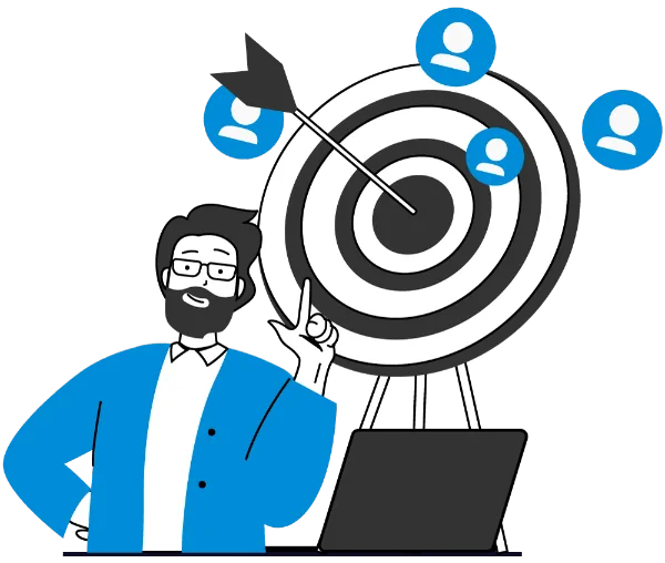 Diagram showing how our small business automation service connects core departments like operations, finance, and customer support.